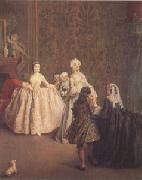 Pietro Longhi The Introduction (mk05) Spain oil painting artist